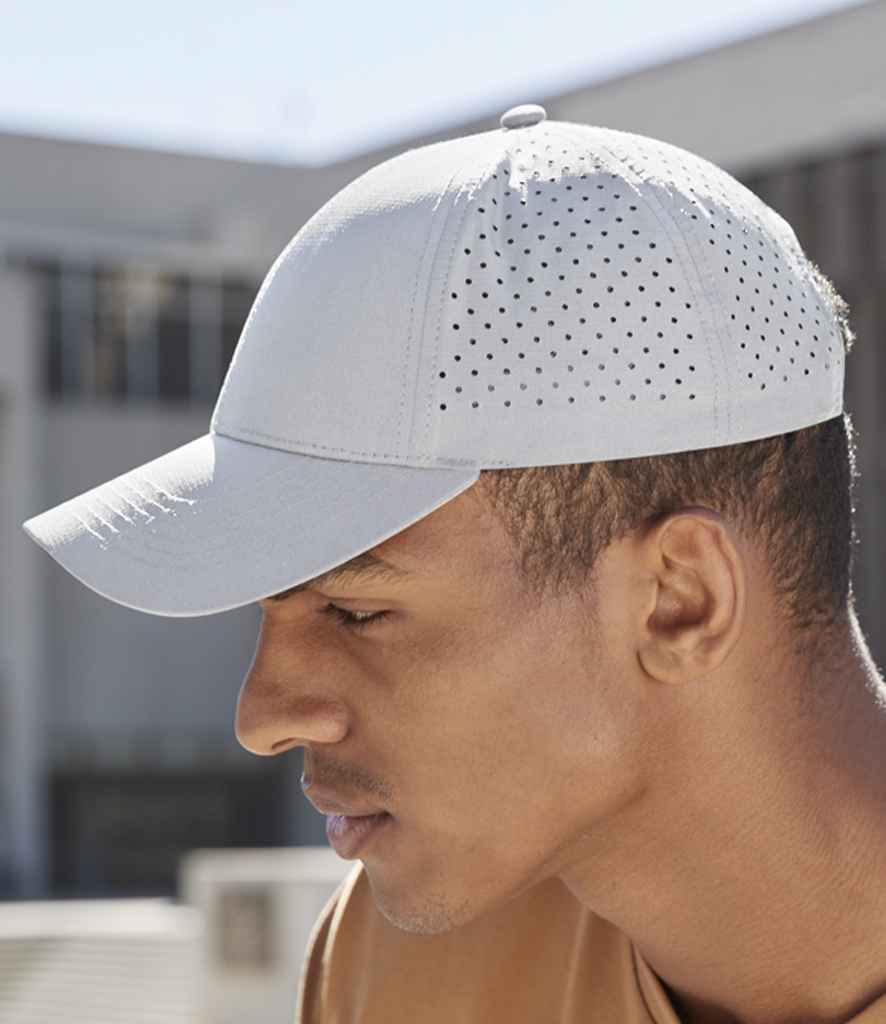 Beechfield Beechfield Laser Performance Trucker Cap Ice Grey