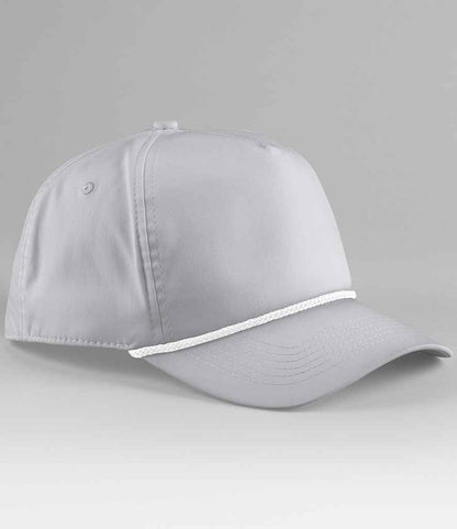 Beechfield Beechfield Rope Detail Golf Cap Light Grey/White