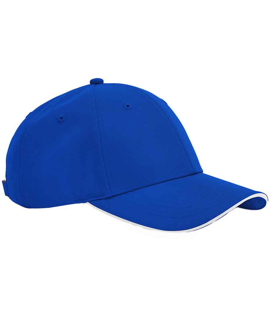 Beechfield Beechfield Team Sports-Tech Cap Bright Royal/White