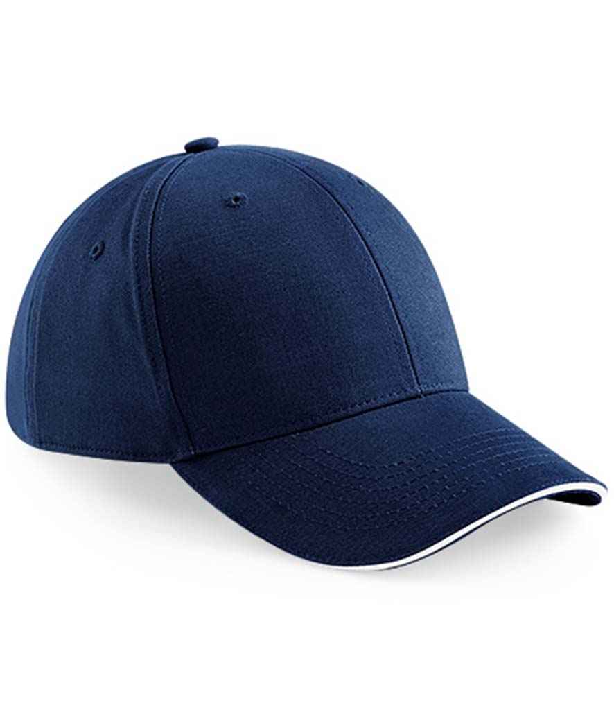 Beechfield Beechfield Athleisure 6 Panel Cap French Navy/White