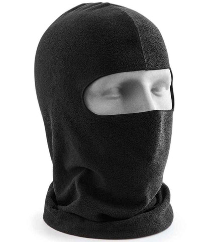 Beechfield Micro Fleece Balaclava in Black