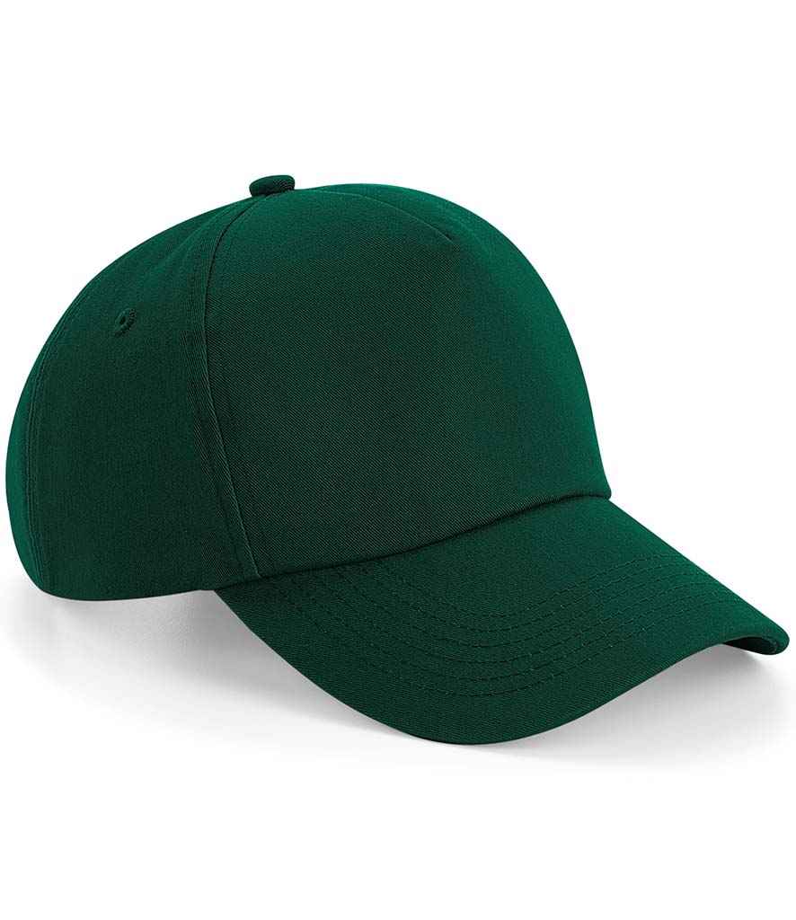 Beechfield Authentic 5 Panel Cap in Bottle Green