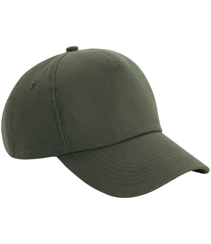 Beechfield Beechfield Authentic 5 Panel Cap Olive Green