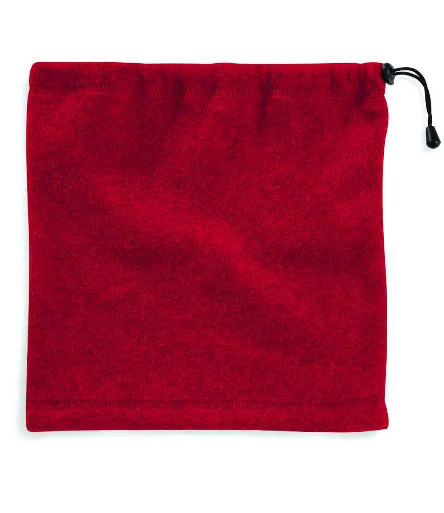 Beechfield Suprafleece® Snood/Hat Combo in Classic Red