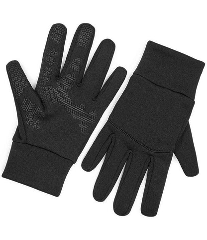 Beechfield Sports Tech Soft Shell Gloves in Black