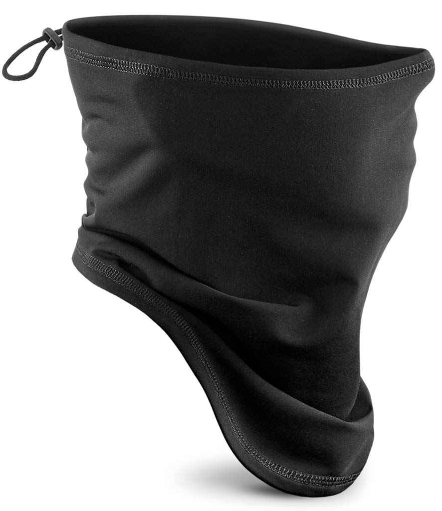Beechfield Sports Tech Soft Shell Neck Warmer in Black