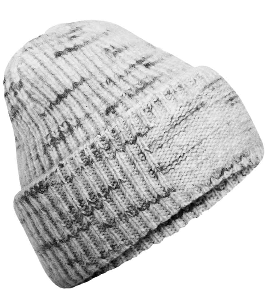 Beechfield Beechfield Chunky Knitted Patch Beanie Cloudy Haze