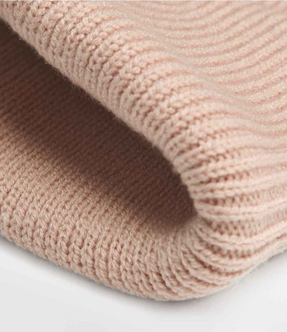 Beechfield Deep Cuff Tonal Patch Beanie