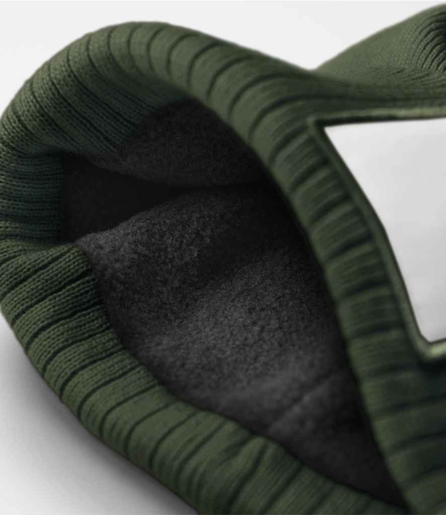 Beechfield Appliqué Patch Pom Beanie