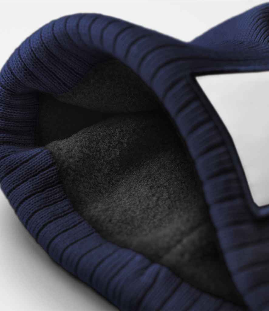 Beechfield Appliqué Patch Pom Beanie