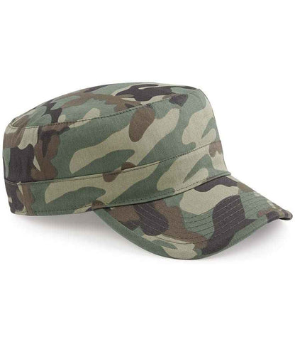Beechfield Camo Army Cap in Jungle Camo