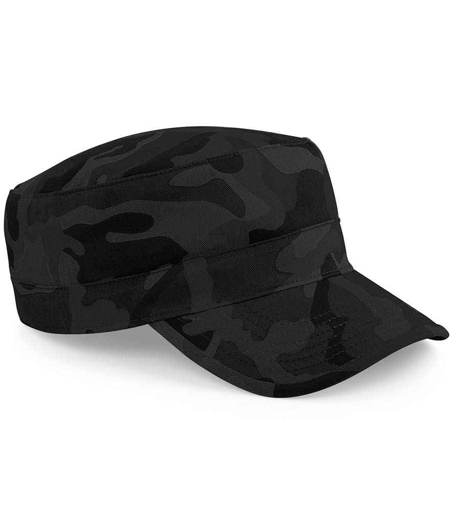 Beechfield Beechfield Camo Army Cap Midnight Camo