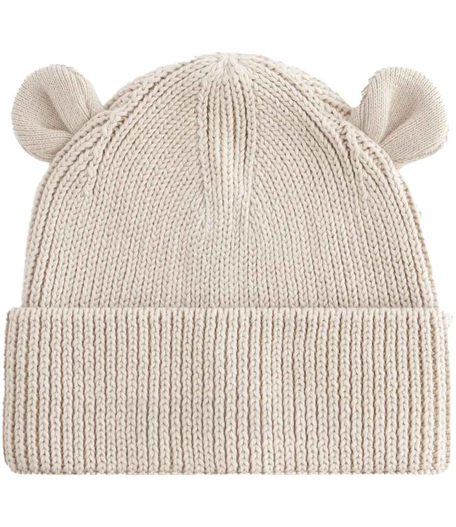 Beechfield Beechfield Organic Baby Bear Beanie Almond