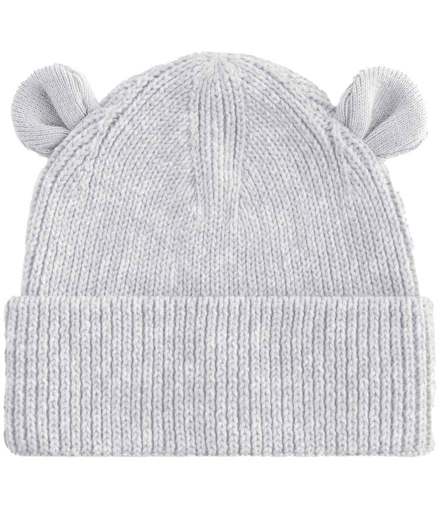 Beechfield Beechfield Organic Baby Bear Beanie Cloud Grey