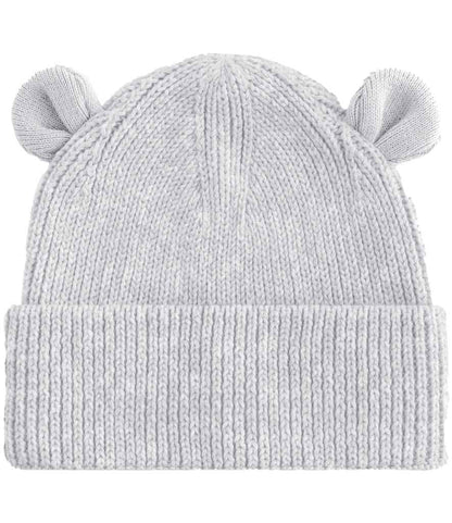 Beechfield Beechfield Organic Baby Bear Beanie Cloud Grey