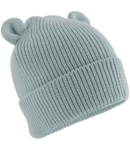 Beechfield Beechfield Organic Baby Bear Beanie Dusty Turquoise