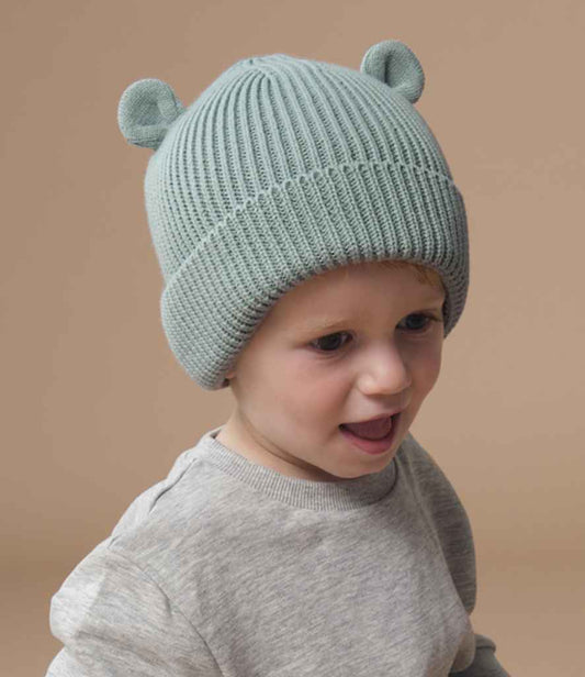 Beechfield Beechfield Organic Baby Bear Beanie