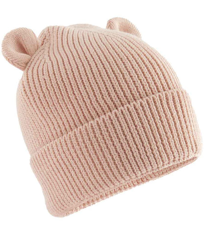 Beechfield Beechfield Organic Baby Bear Beanie Peach