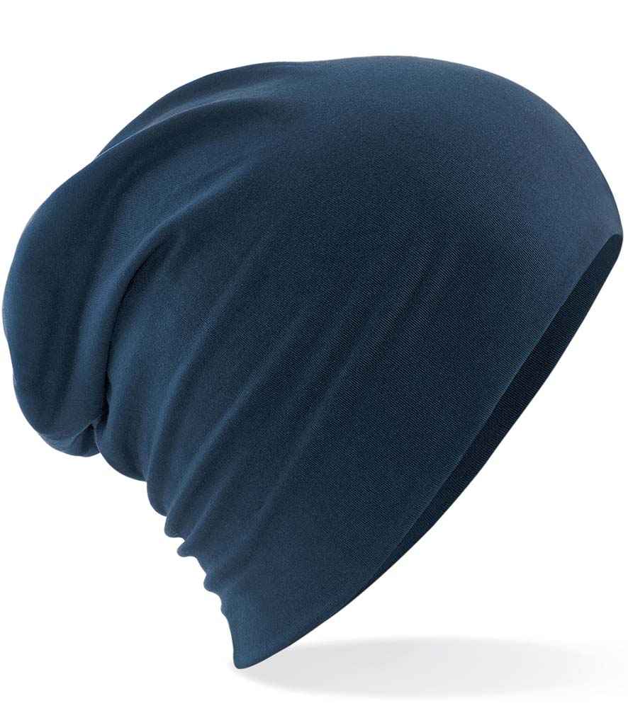 Beechfield Hemsedal Slouch Beanie in French Navy