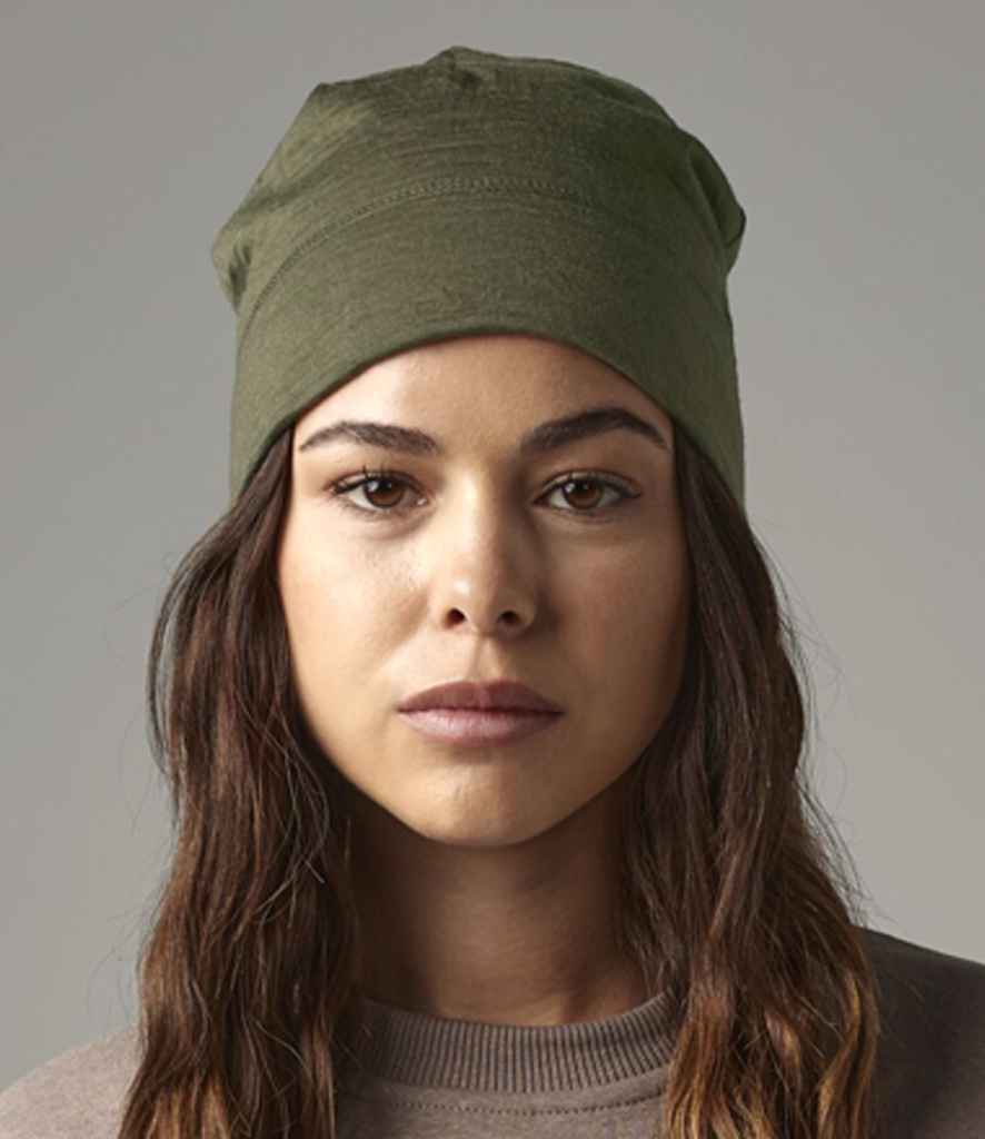 Beechfield Beechfield Merino Beanie Military Green