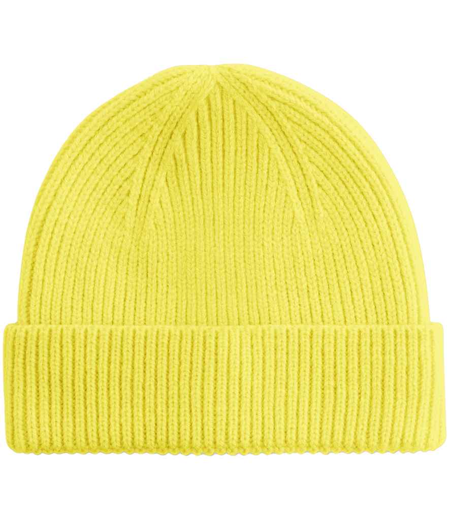 Beechfield Kids Fashion Beanie in Lemon