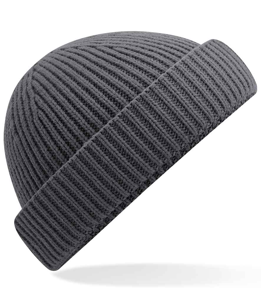 Beechfield Beechfield Recycled Harbour Beanie Graphite Grey