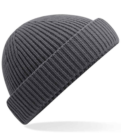 Beechfield Beechfield Recycled Harbour Beanie Graphite Grey