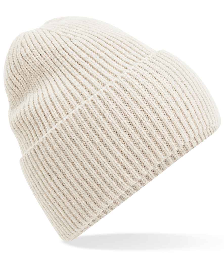 Beechfield Beechfield Recycled Oversized Cuffed Beanie Oatmeal