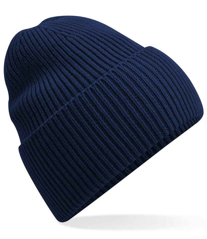 Beechfield Beechfield Recycled Oversized Cuffed Beanie Oxford Navy