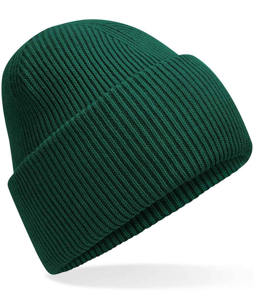 Beechfield Beechfield Classic Engineered Deep Cuffed Beanie Bottle Green