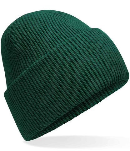 Beechfield Beechfield Classic Engineered Deep Cuffed Beanie Bottle Green