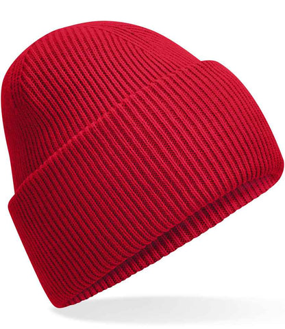 Beechfield Beechfield Classic Engineered Deep Cuffed Beanie Classic Red