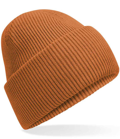 Beechfield Classic Engineered Deep Cuffed Beanie in Pumpkin