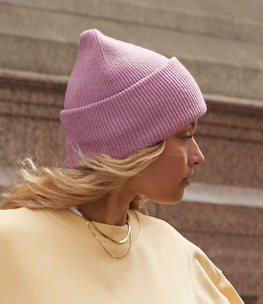Beechfield Beechfield Classic Engineered Deep Cuffed Beanie True Pink