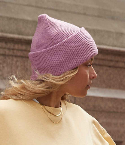 Beechfield Beechfield Classic Engineered Deep Cuffed Beanie True Pink