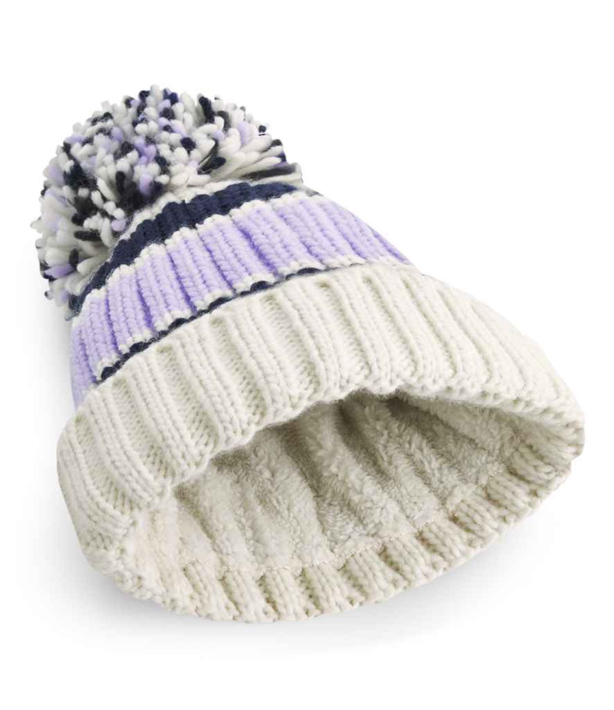 Beechfield Hygge Striped Beanie