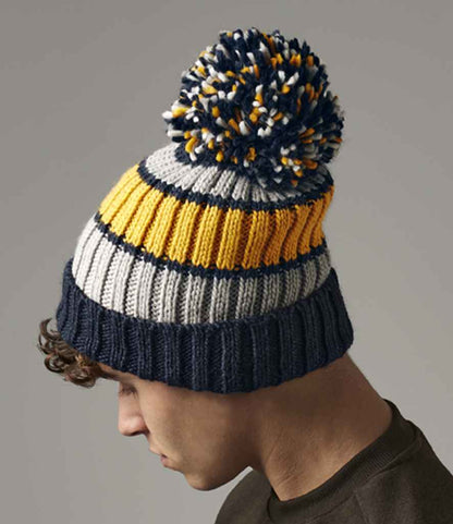 Beechfield Beechfield Hygge Striped Beanie