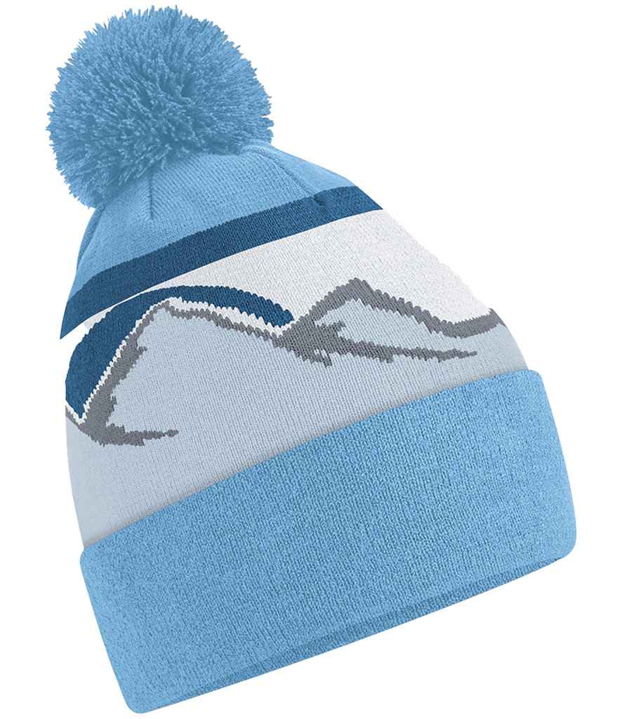 Beechfield Beechfield Mountain Peaks Pom Pom Beanie Glacier Peaks
