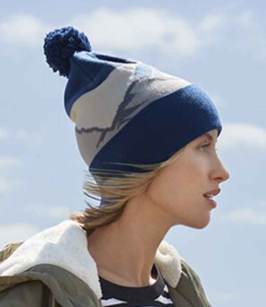 Beechfield Beechfield Mountain Peaks Pom Pom Beanie