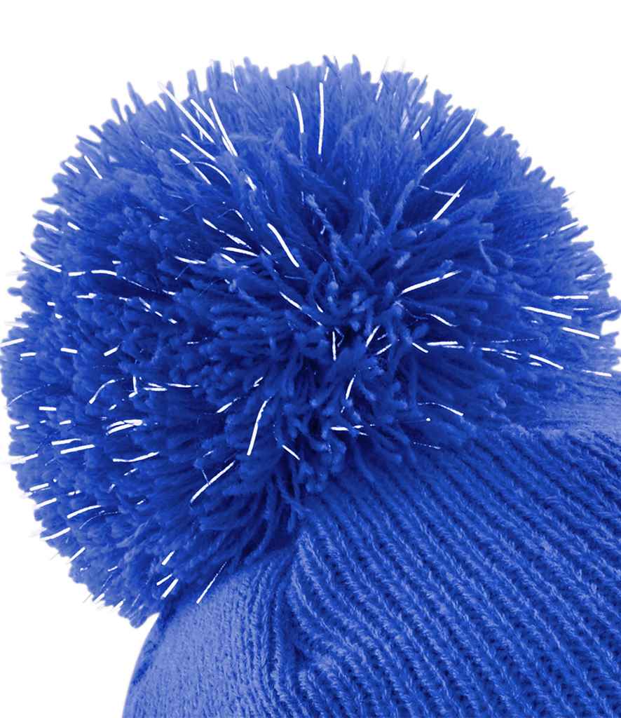 Beechfield Kids Reflective Bobble Beanie