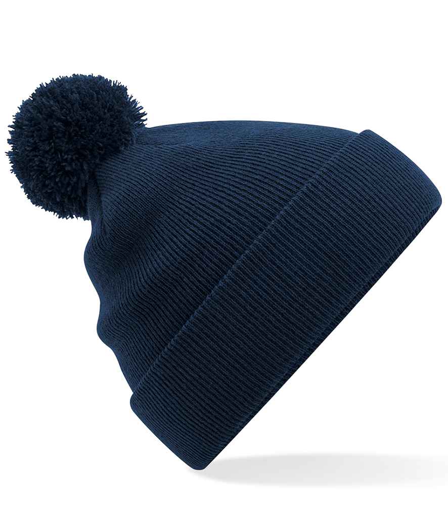 Beechfield Beechfield Kids Original Pom Pom Beanie French Navy