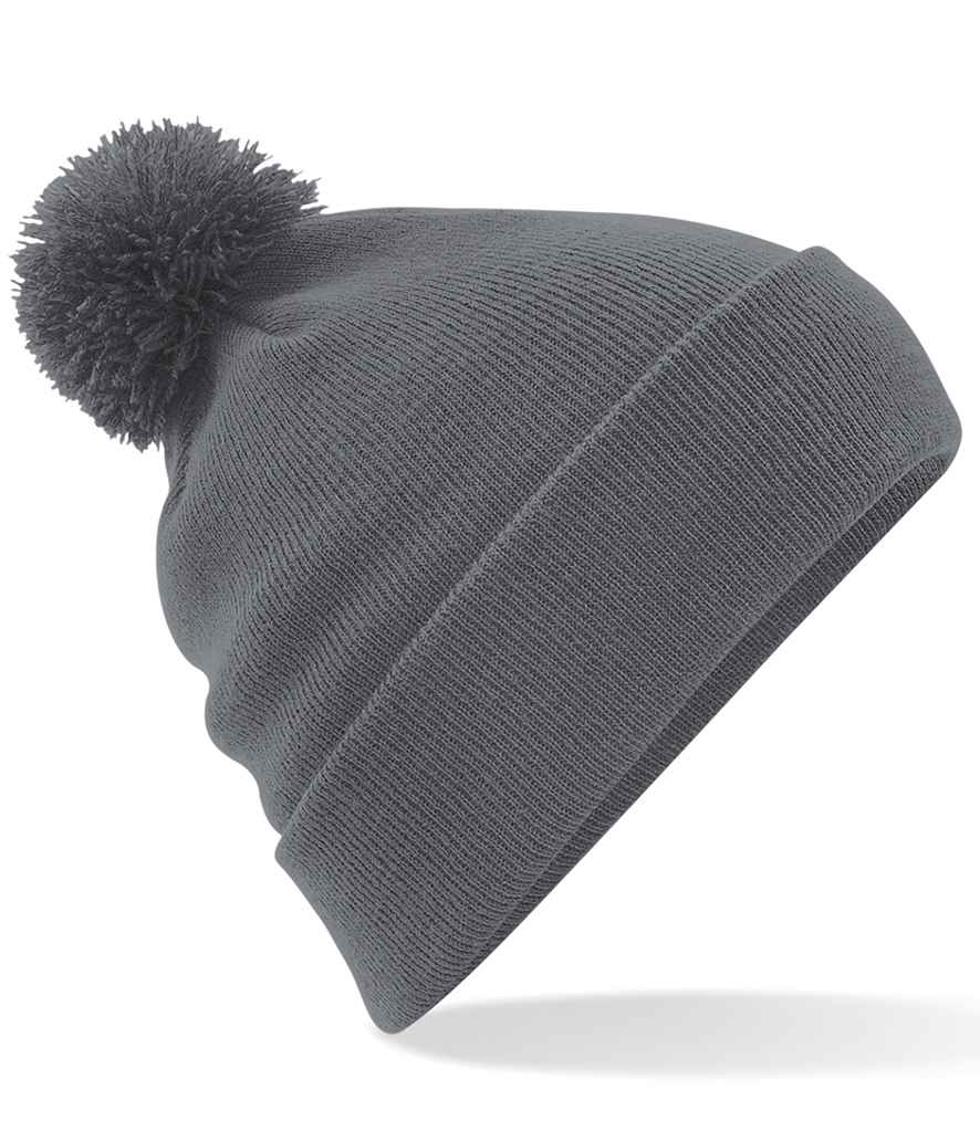Beechfield Beechfield Original Pom Pom Beanie Graphite Grey