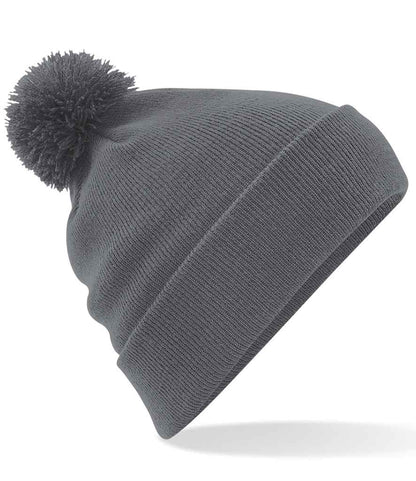 Beechfield Beechfield Original Pom Pom Beanie Graphite Grey