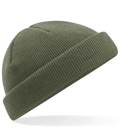 Beechfield Beechfield Recycled Mini Fisherman Beanie Olive Green