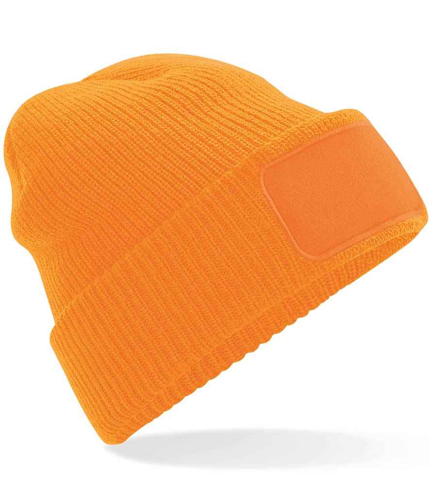 Beechfield Beechfield Thinsulate™ Patch Beanie Fluorescent Orange