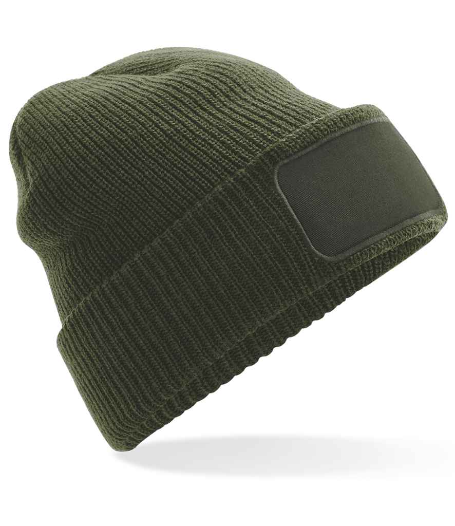 Beechfield Beechfield Thinsulate™ Patch Beanie Olive Green