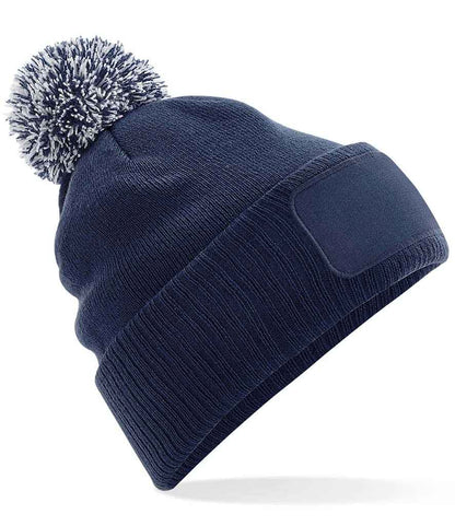 Beechfield Beechfield Snowstar® Printers Beanie French Navy/Light Grey