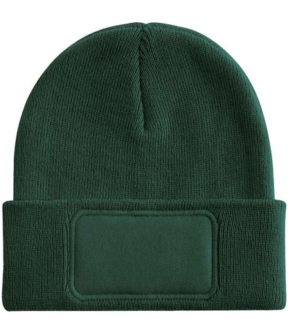 Beechfield Kids Original Patch Beanie in Bottle Green