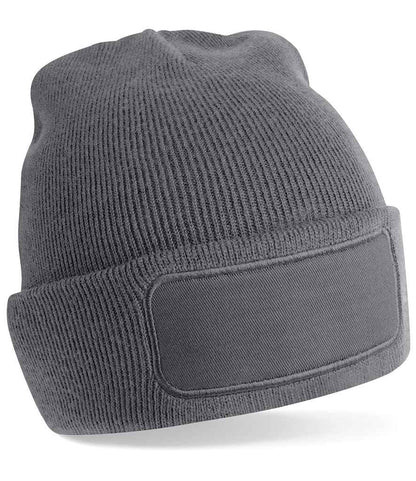Beechfield Beechfield Recycled Original Patch Beanie Graphite Grey