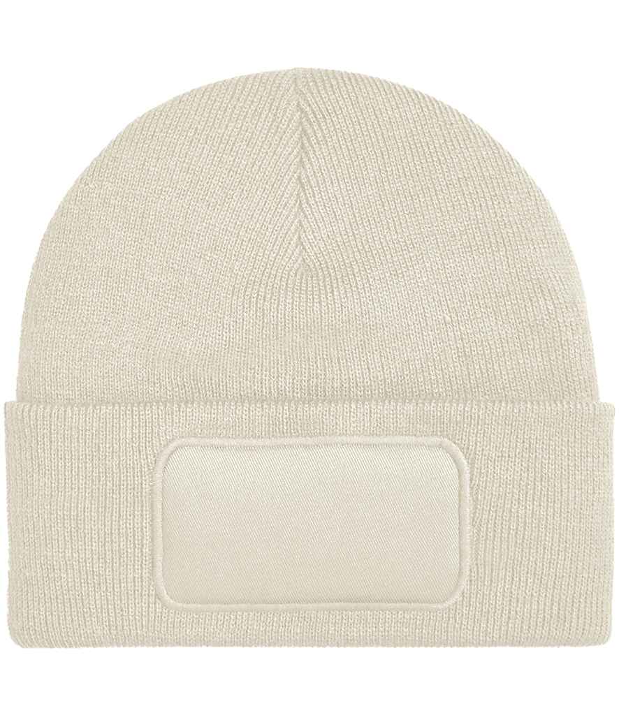 Beechfield Original Patch Beanie in Almond